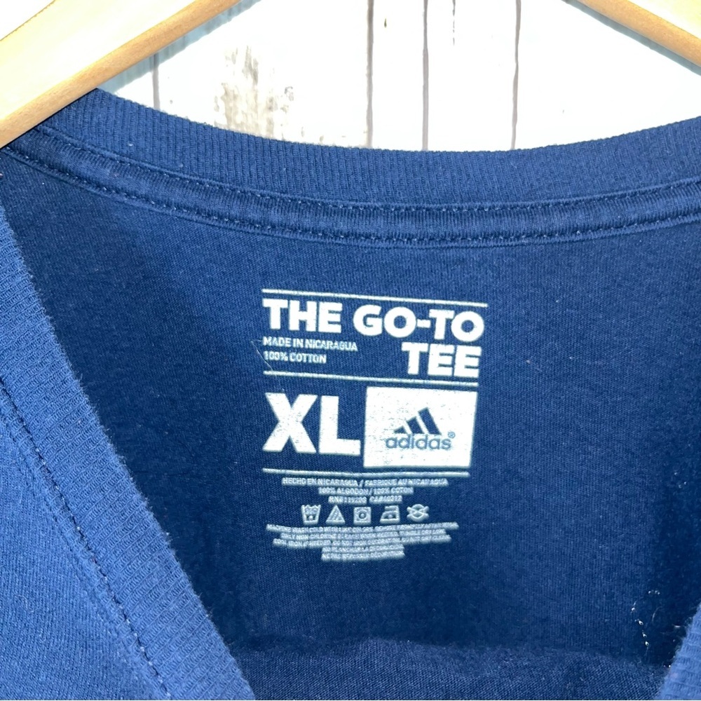 Adidas Cleveland Cavaliers Long Sleeve Shirt XL Navy NBA Basketball Graphic Tee - Picture 4 of 4